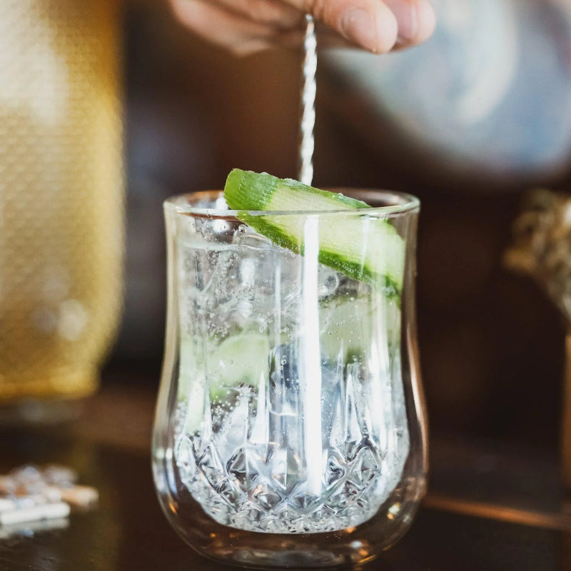 Set Of 2 Double Wall Glasses 300ml