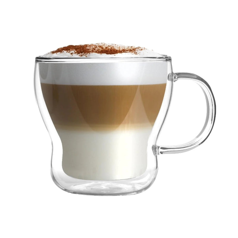 Set of 2 Double Wall Glass 370ml