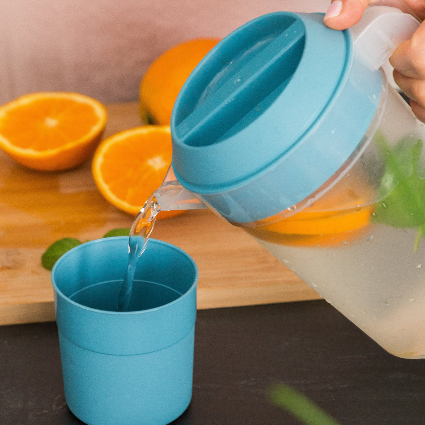 Plastic Serving Jug 1Ltr