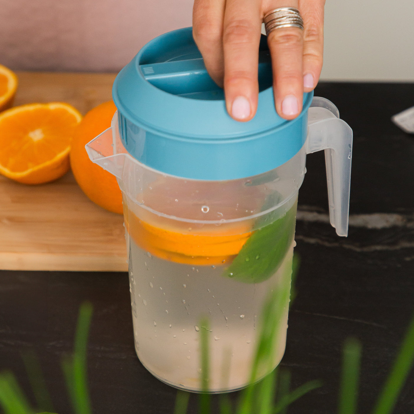 Plastic Serving Jug 1Ltr