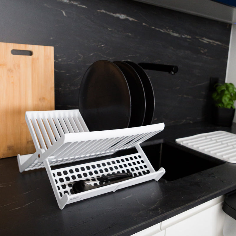 Plastic Dish Drainer White