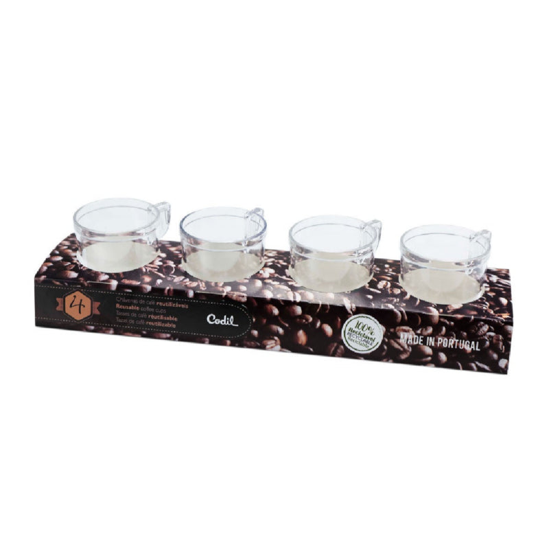 Espresso Cups 80ml (Set of 4)