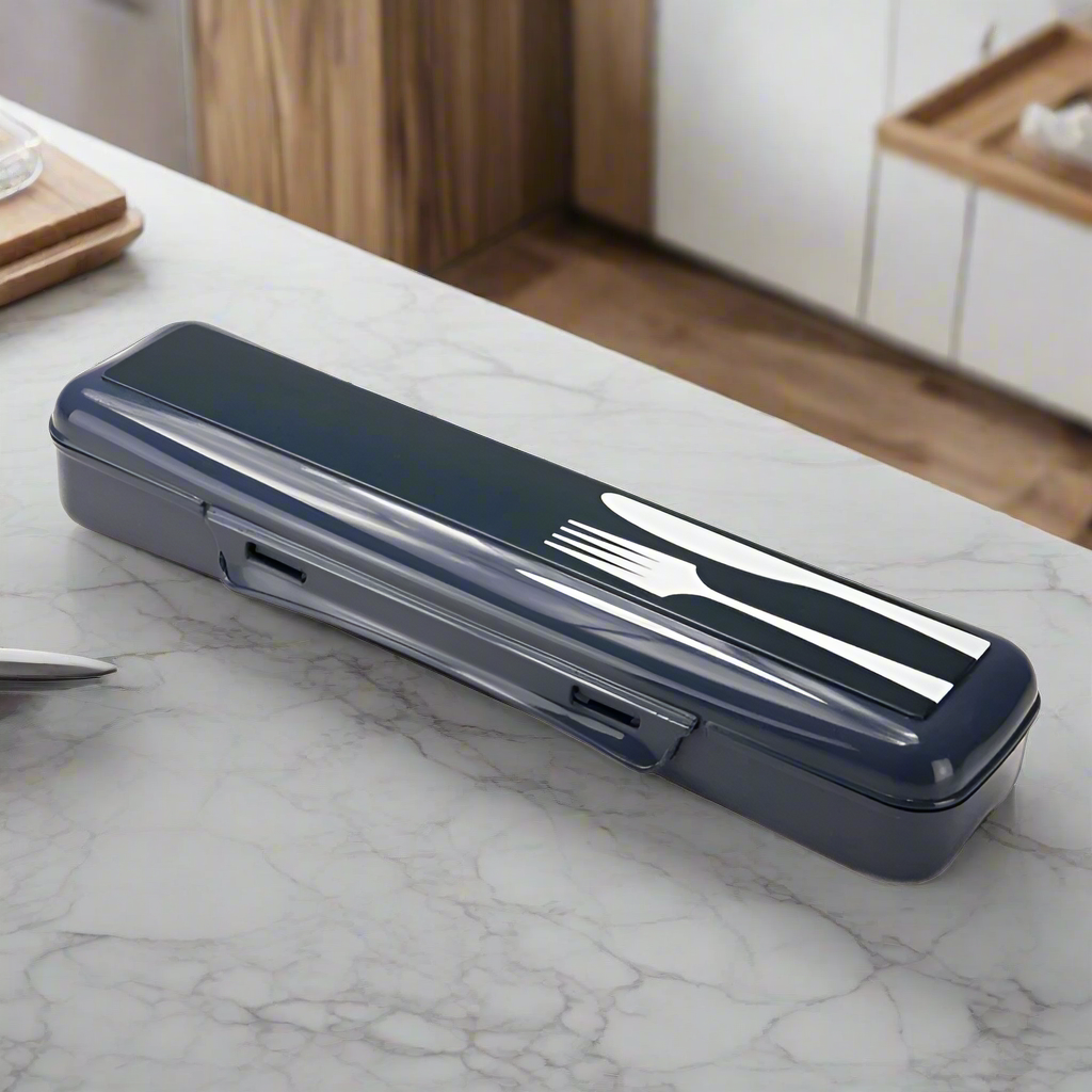 Multipurpose Cutlery Box Black