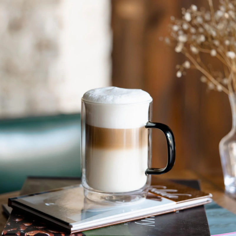 Set Of 2 Double Wall Mugs 350ml