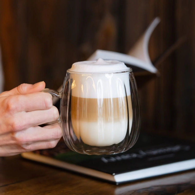 Set Of 2 Double Wall Cups 350ml