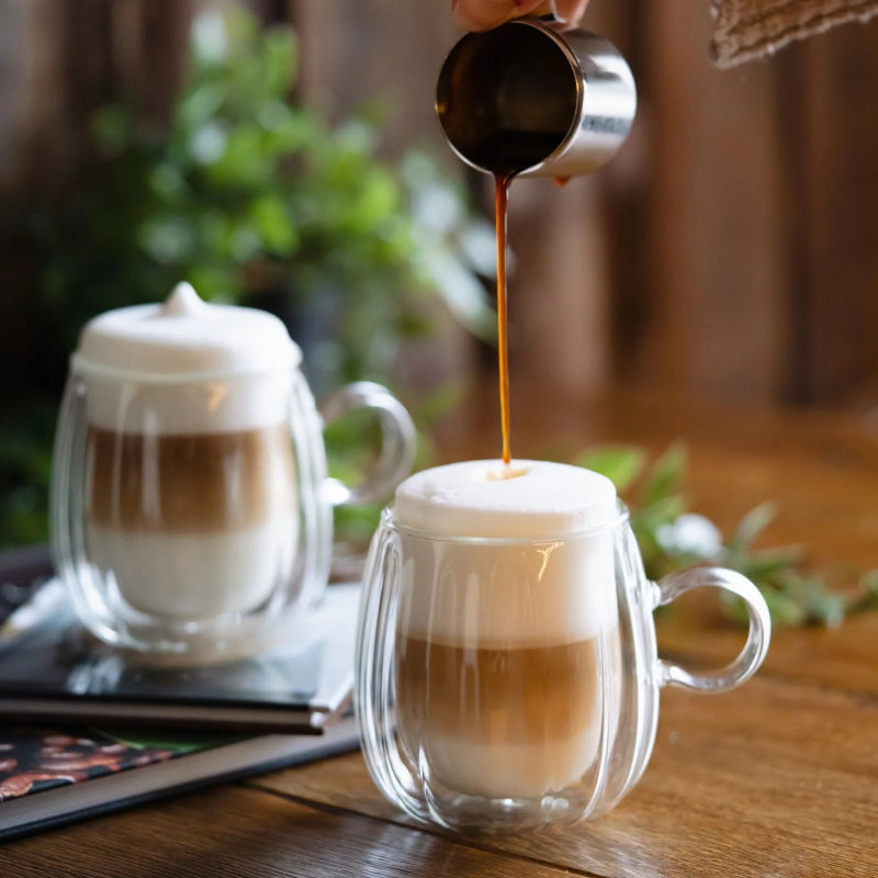 Set Of 2 Double Wall Cups 350ml