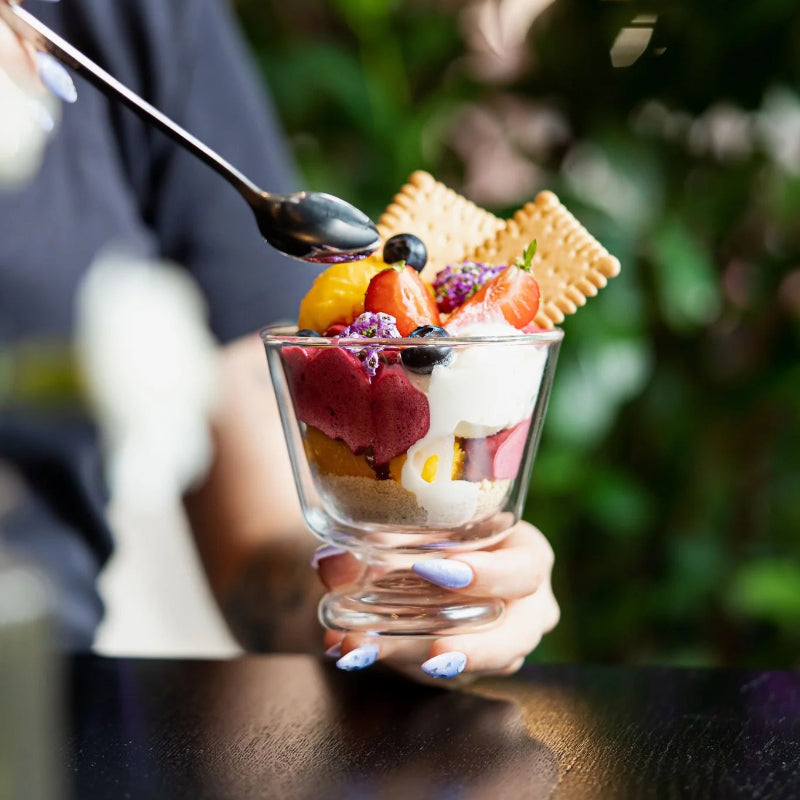 Set Of 2 Double Wall Dessert Cups 250ml