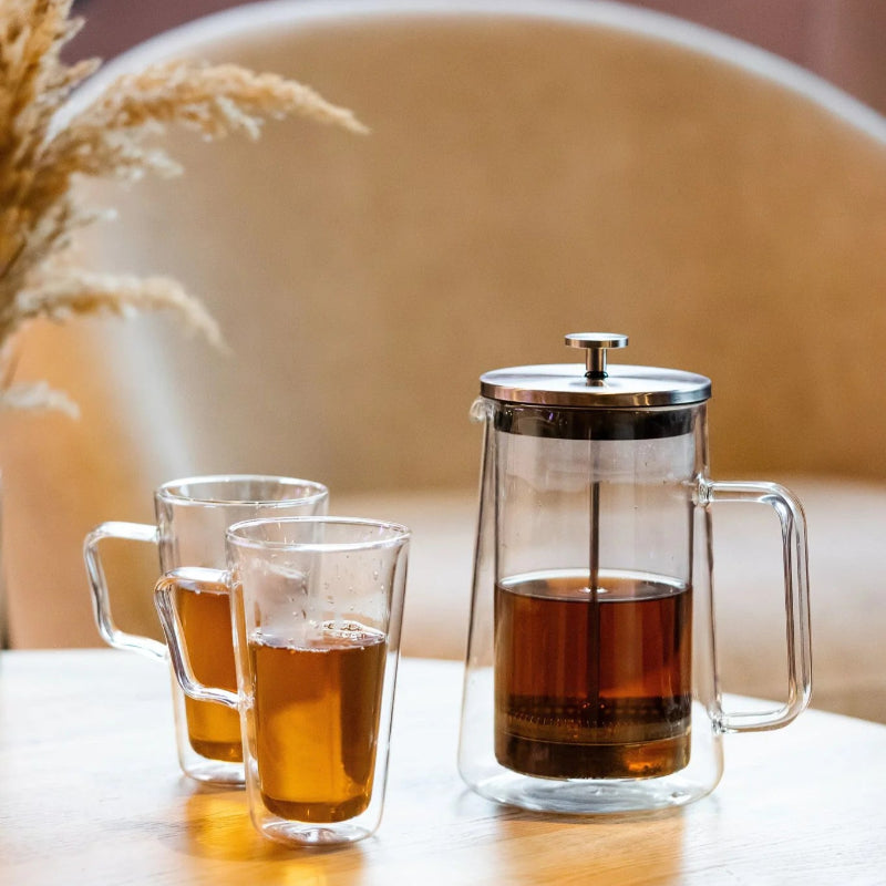 Tea Pot With French Press 1000ml