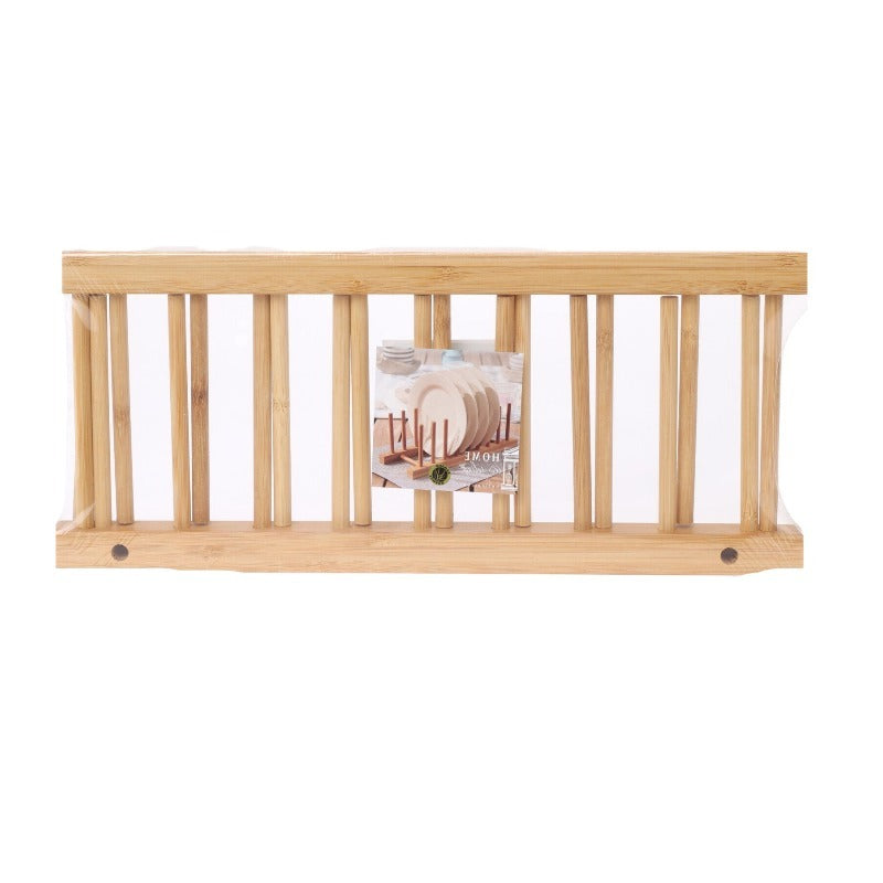 Plate Holder Bamboo 340x120x120mm