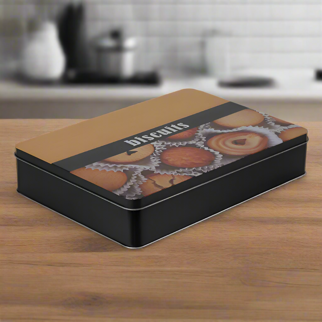 Storage Tin 26x19x5cm Cookie