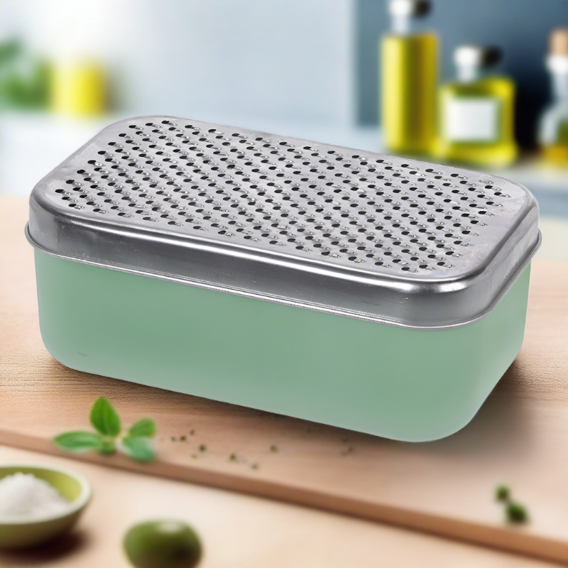 Grater With Container 4ass Clr