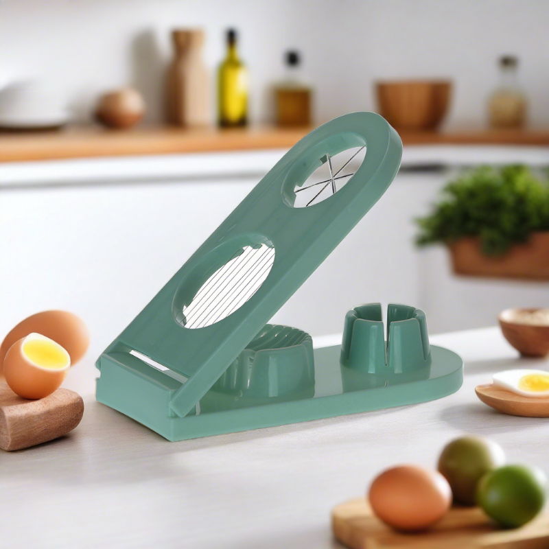 Egg Slicer Double Pp 4ass Clr