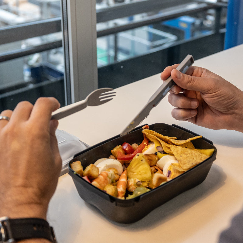 Plastic Lunch Box 0.9L