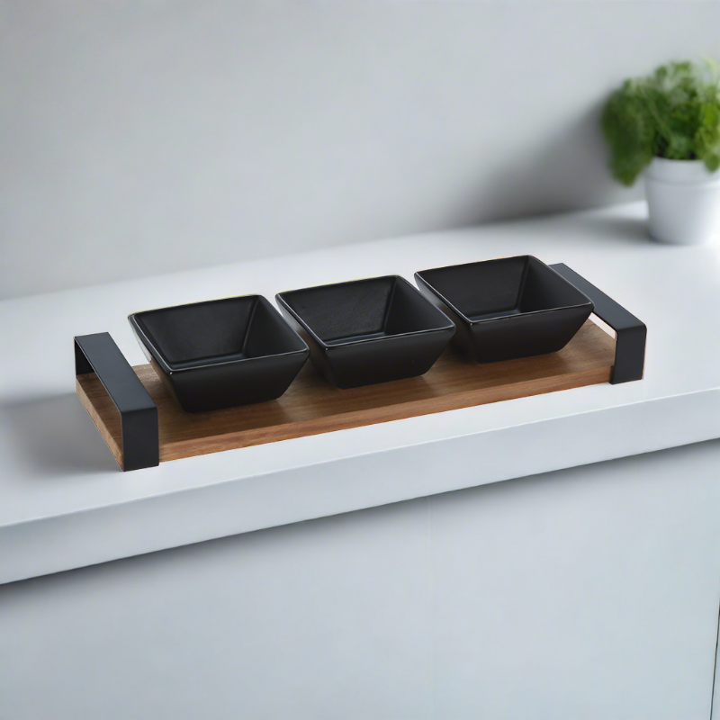 Serving Set 4pcs Ceramic On Ac