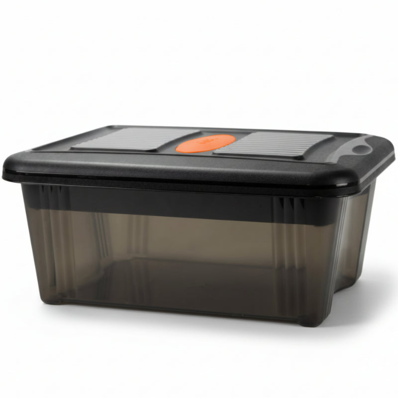 Plastic Garden Toolbox 12L Black