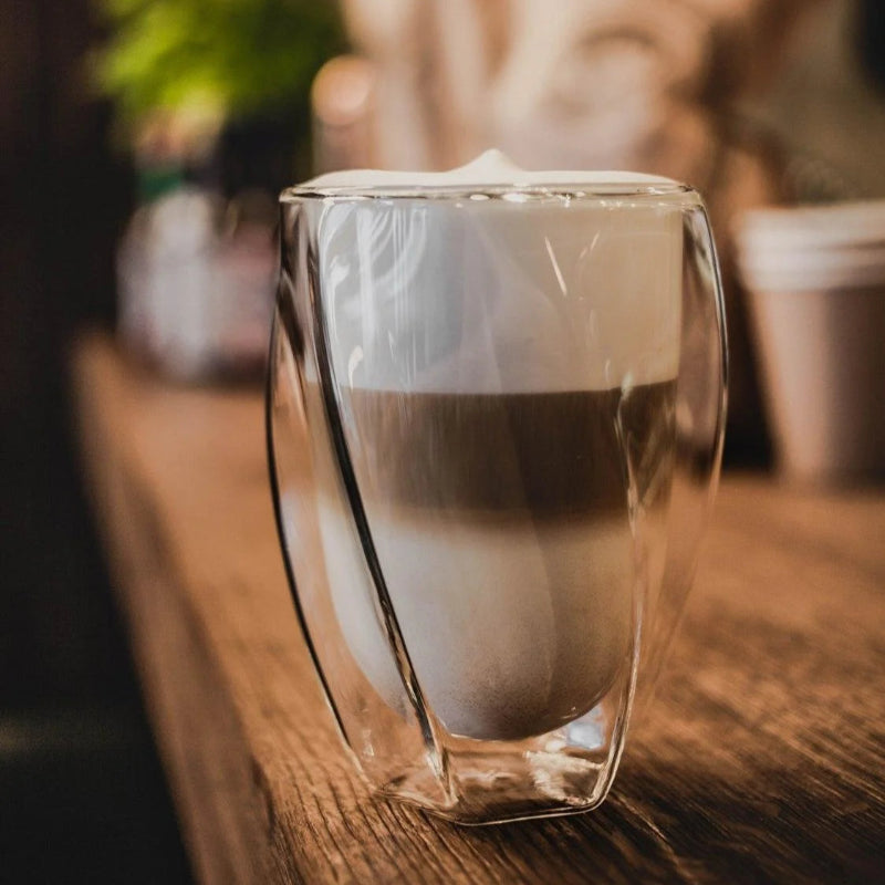 Set Of 2 Double Wall Glass 300ml