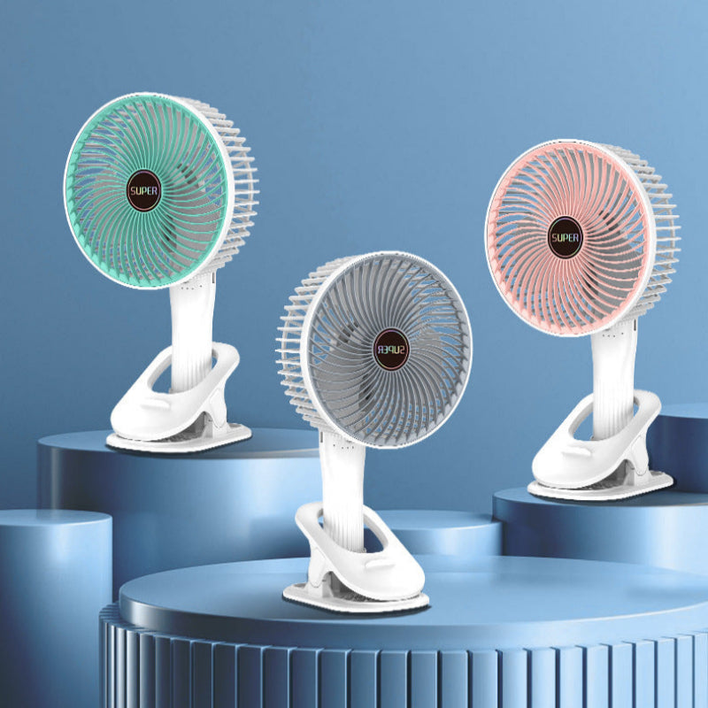 Mini Portable Handheld Fan With Phone Stand