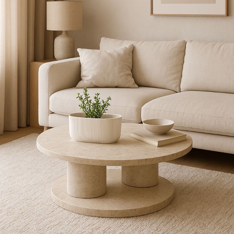 Round striped flower Pot 4.5L