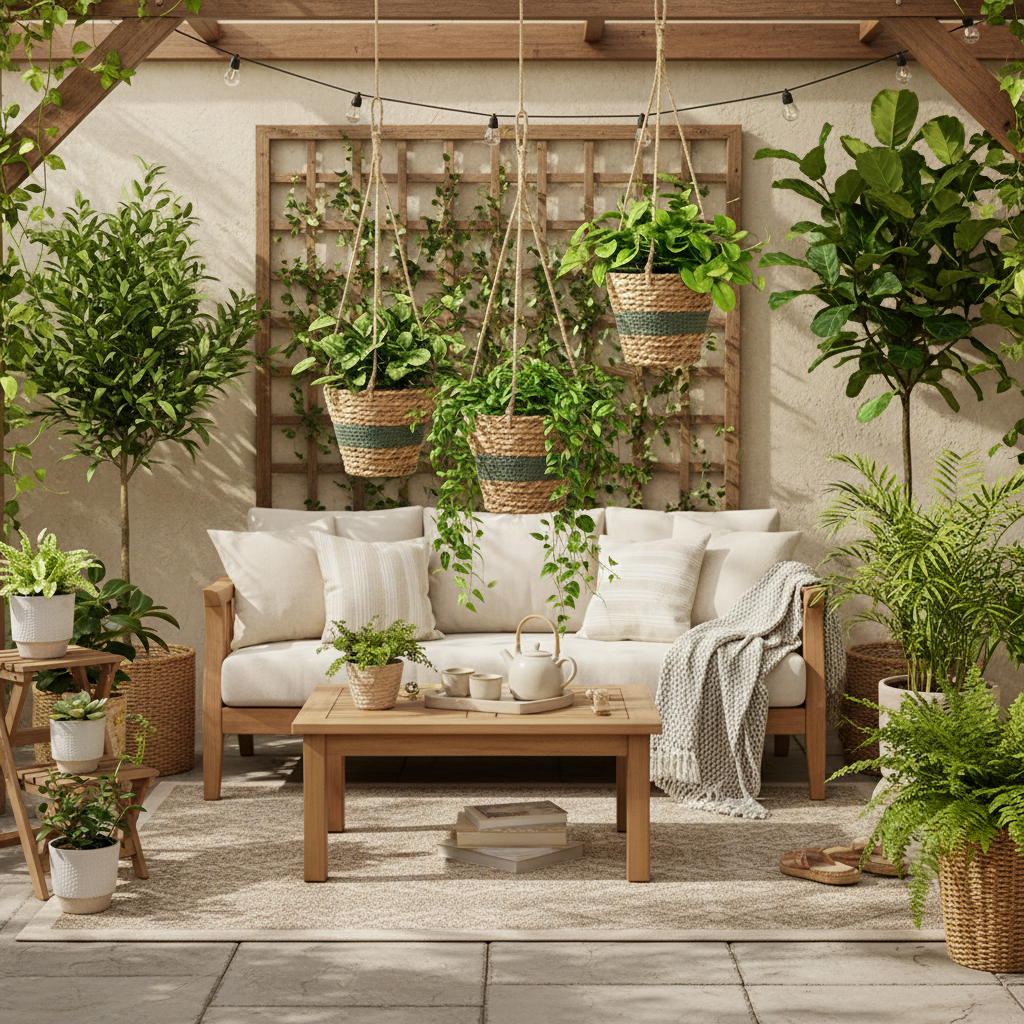 Flower Pot Set3 Dark Green