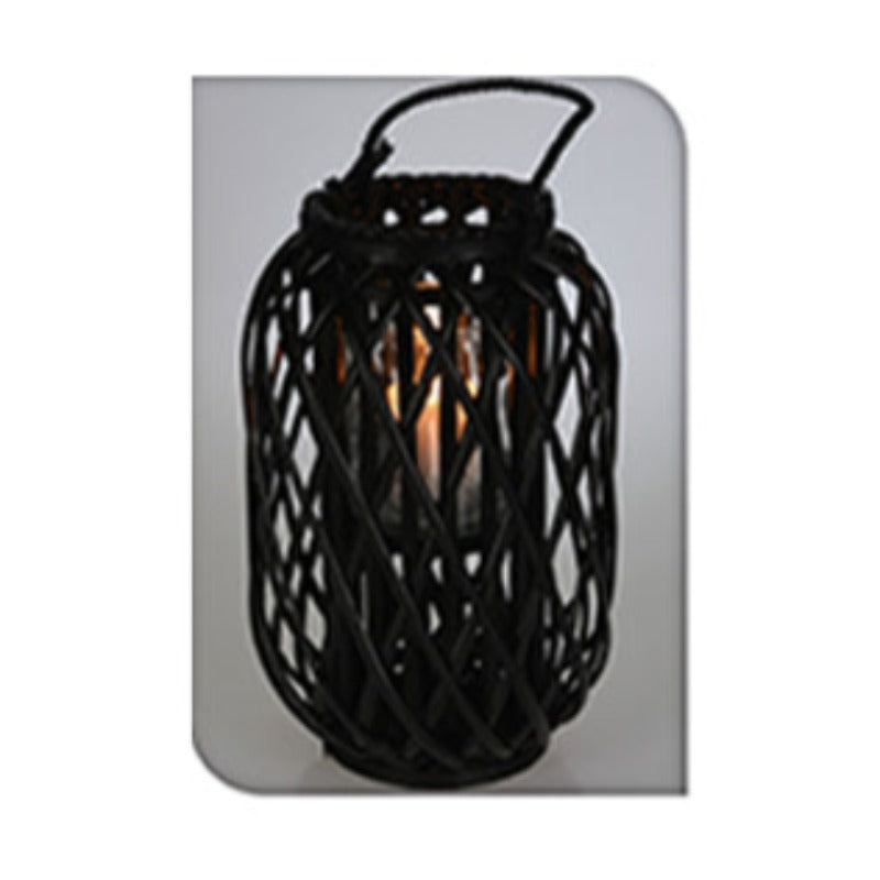 Lantern Willow 400x260mm Black