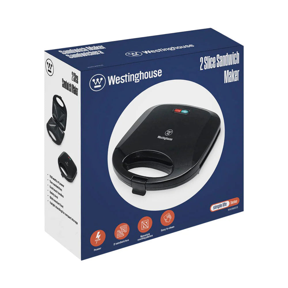 Westinghouse Simple Life Sandwich Maker Black