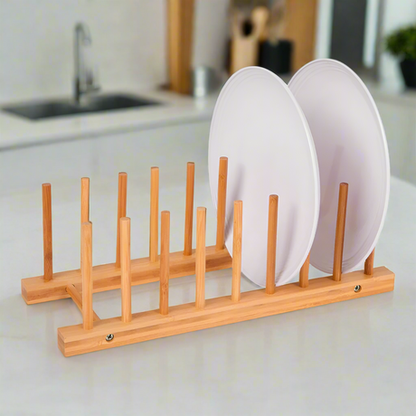 Plate Holder Bamboo