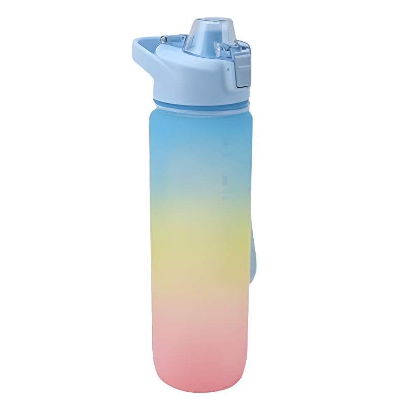 Tri Color Gradient Water Bottle 1000ml