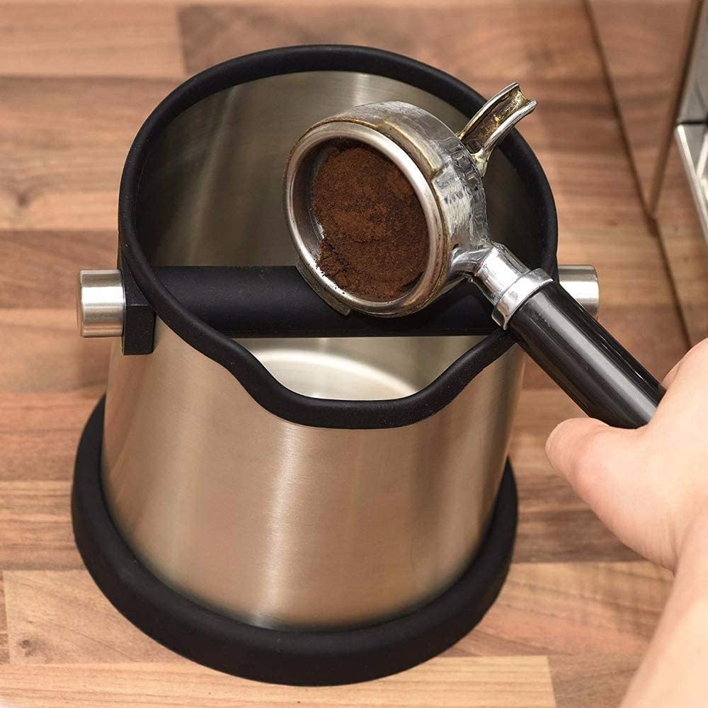 Stainless Steel Coffee Knock Box 1.8L