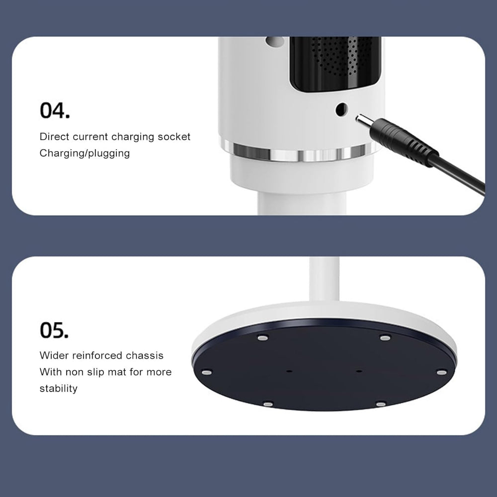 Multi Functional Rechargeable Standing Fan