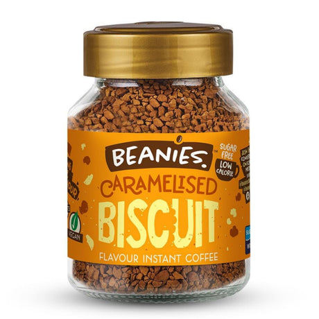 Beanies Caramelised Biscuit Instant Coffee 50gm