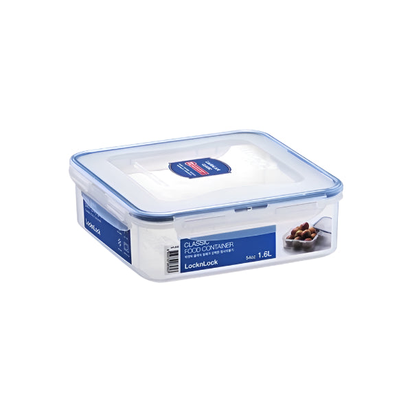 Square Short Food Container 1.6L