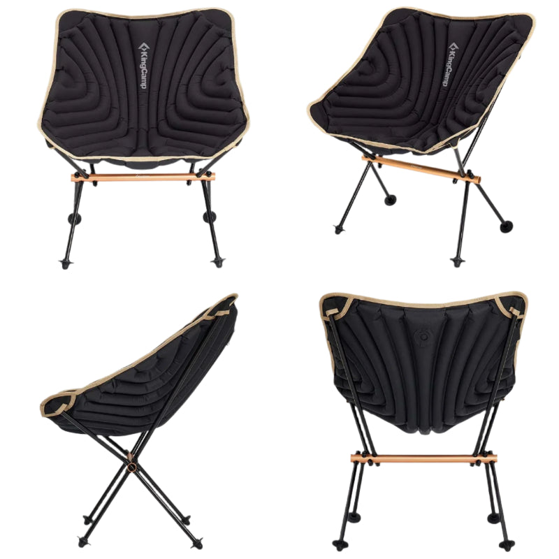 KingCamp Ultralight Folding Chair Black