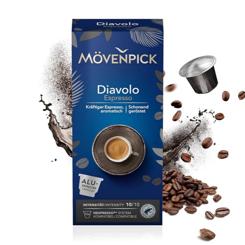 Movenpick Coffee Pods Espresso Diavolo