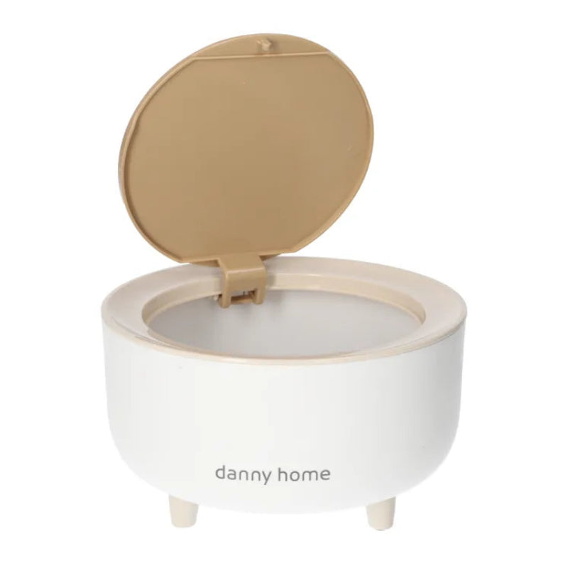 High Foot Plastic Waste Bin 2L