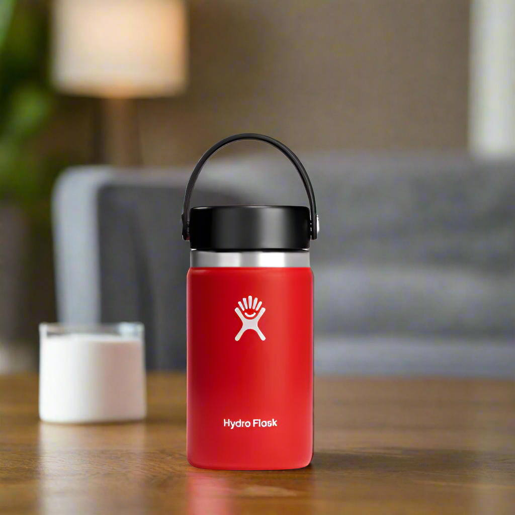 Hydro Flask 12 Oz Wide Flex Cap Goji Latam Apac Only