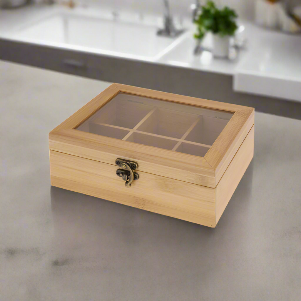 Teabox Bamboo 210x160x78mm