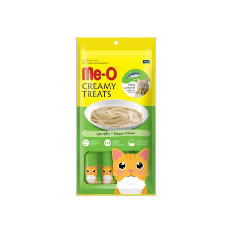 Me-O Cat Creamy Treats - Tuna Maguro (Pack of 24)