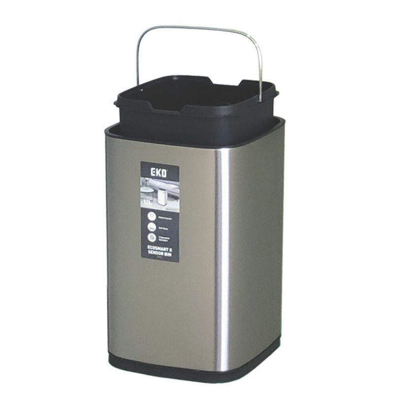 Smart x Sensor Bin 12L Stainless Steel