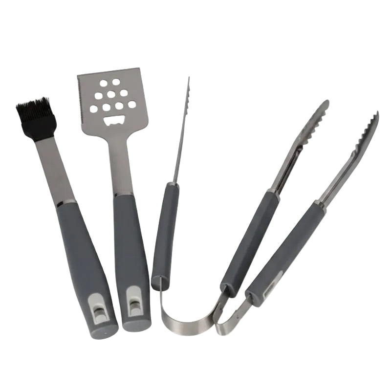 Stainless Steel BBQ Tools 4Pcs Set