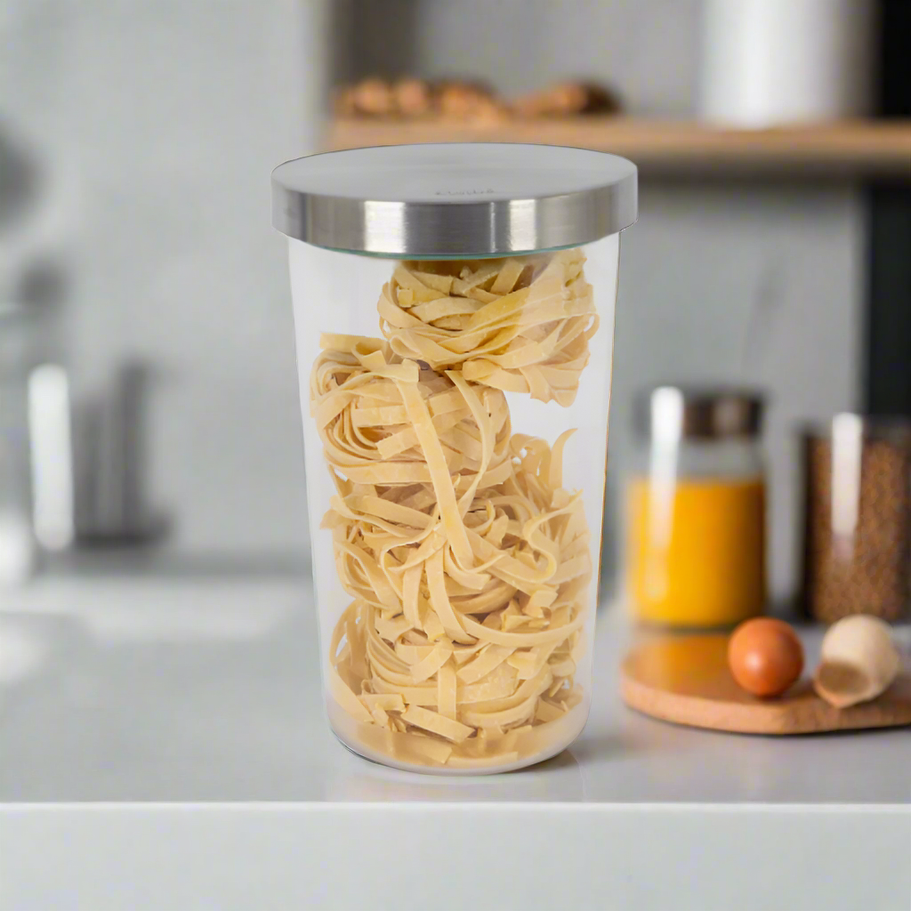 Airtight Jar With Stainless Steel Lid 1.1L