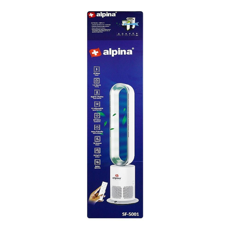 Alpina Electric Fan & Air Purifier 45W