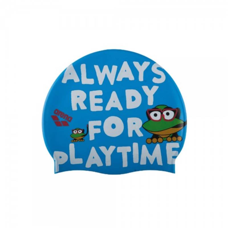 Arena AWT Multi Junior Swimming Cap-Blue