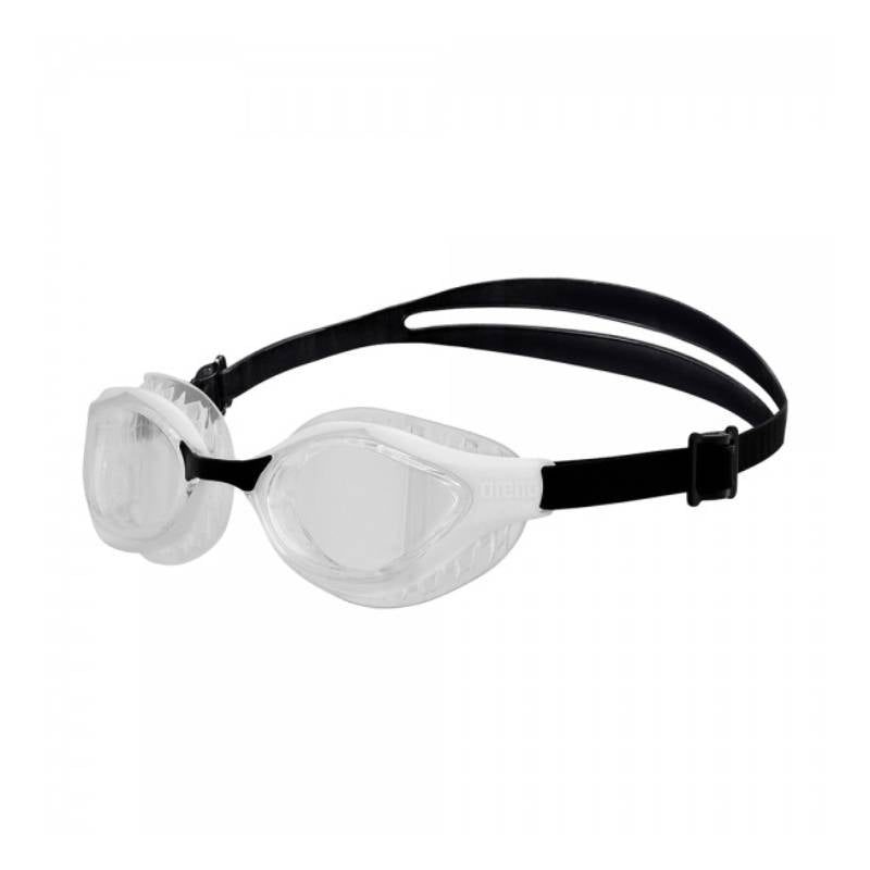 Arena Air Bold Swipe Swimming Goggles-Clear White Black