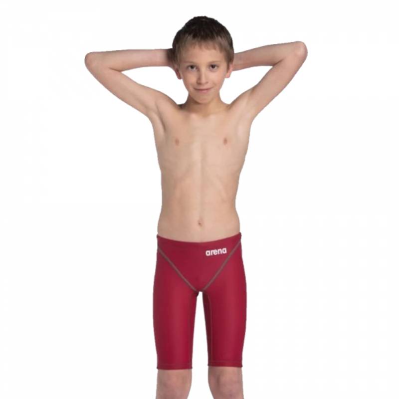 Arena Boys NEXT PowerSkin ST Racing Suit- Deep Red