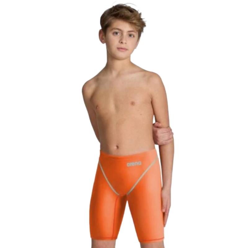 Arena Boys NEXT ST Limited Edition PowerSkin Suit - Orange-Teal