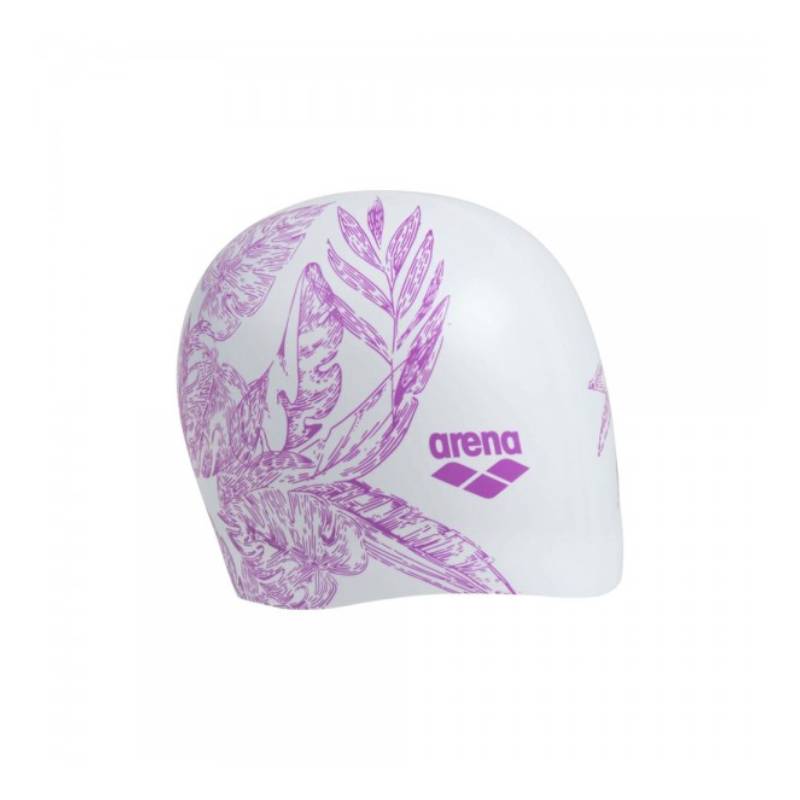 Arena Sirene Swimming Cap-Cecilia White TU (One Size Fits All)