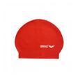 Arena Soft Latex Swimming Cap-Red TU (One Size Fits All)