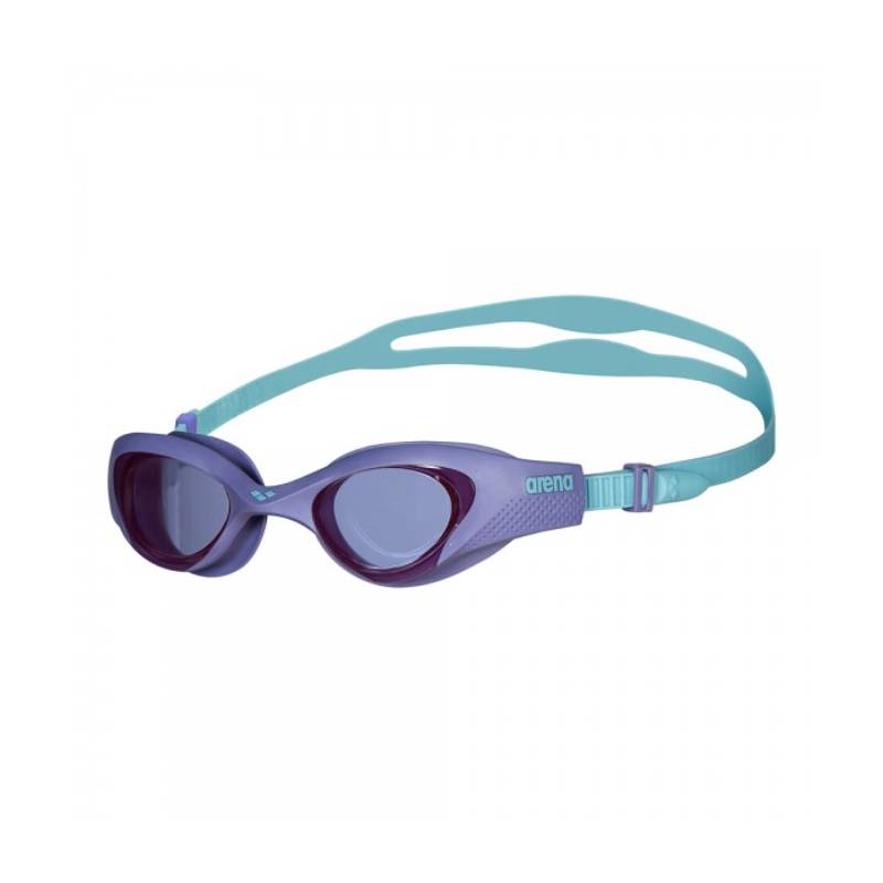Arena "The One-Woman" Swimming Goggles-Smoke Violet Turquoise
