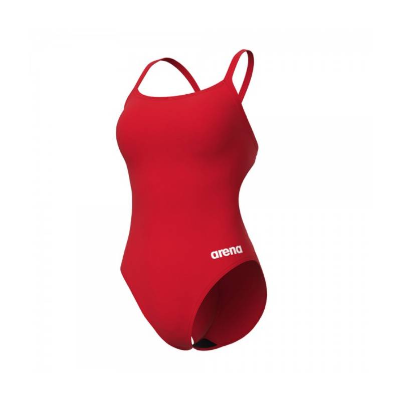 Arena Women's Team Swimsuit Challenge Solid-Red 40