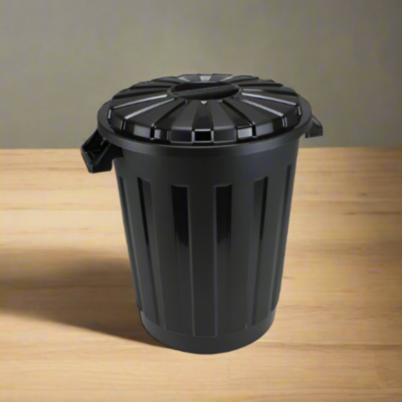 BBC Rubbish Bin 30Ltr Black
